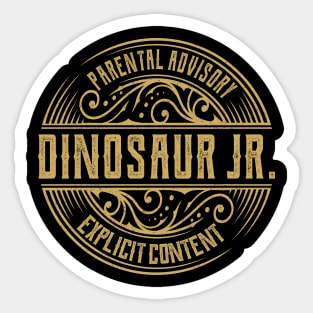 Dinosaur Jr. Vintage Ornament Sticker